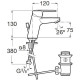 Смеситель для раковины Roca Victoria 5A3J25C0M Хром