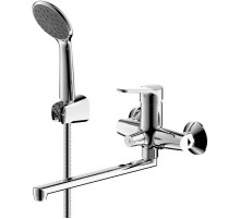 Смеситель для ванны Bravat Emeralda F6135147CP-LB-RUS универсальный Хром