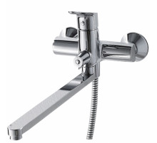 Смеситель для ванны Bravat Drop F64898C-LB универсальный Хром