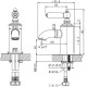 Смеситель для раковины Bravat Art F175109U Бронза