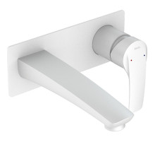 Смеситель для раковины Iddis RAYWT00i65 Белый матовый