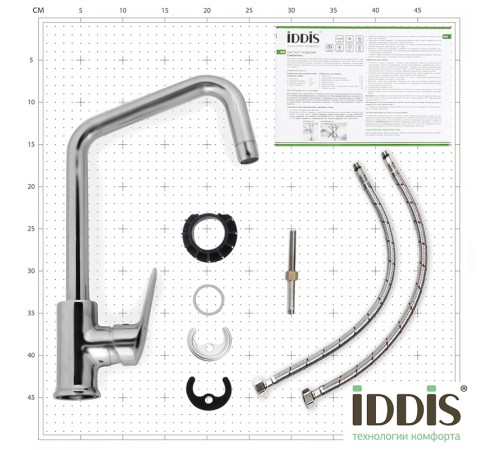 Смеситель для кухни Iddis Torr TORSBL0i05 Хром