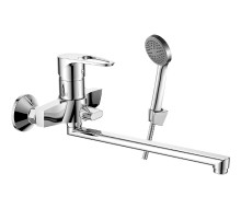 Смеситель для ванны Decoroom DR70043 универсальный Хром