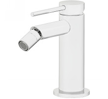 Смеситель для биде Gattoni Circle Two 9150/91BO Белый матовый