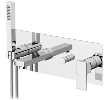 Смеситель для ванны Gattoni Kubik 2505/25C0 Хром