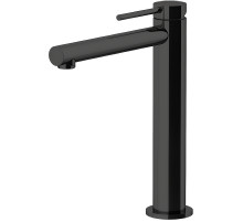Смеситель для раковины Gattoni Circle One 9046/90NO Черный матовый