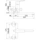 Смеситель для ванны Milardo Helic HELSB02M02 Хром