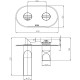 Смеситель для раковины Bossini Apice Z00549.045 Белый матовый