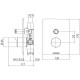 Смеситель для душа Bossini Oki Z00006.030 Хром