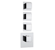 Смеситель для душа Bossini Cube Outlets Z032205.030 с термостатом Хром