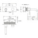 Смеситель для раковины Timo Saona 2371/18SM Черное золото