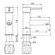 Смеситель для раковины Rav Slezak Seina SE927.5K Хром