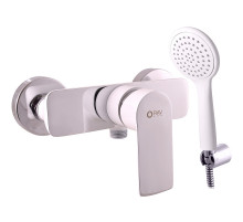 Смеситель для душа Rav Slezak Vltava VT481.5/1CB Белый глянец Хром