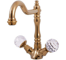 Смеситель для раковины Rav Slezak Brilliance121.5/8SM Бронза