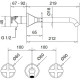 Смеситель для раковины Migliore Sirius 28166 Хром