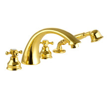 Смеситель на борт ванны Migliore Lady 18850 Золото