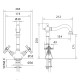 Смеситель для раковины Migliore Princeton BN.PRN-834.DO Золото