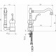 Смеситель для кухни Migliore Queen Nostalgia 18204 Бронза