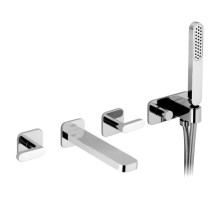 Смеситель для ванны Webert Living LV720901015 Хром