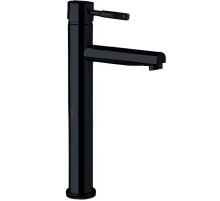 Смеситель для раковины Webert Rimini RI830402560 с донным клапаном Черный матовый