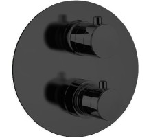 Смеситель для душа Webert Sax Evolution SE970902560 с термостатом Черный матовый