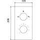 Смеситель для душа RGW Shower Panels SP-42-01 21140542-11 с термостатом Хром