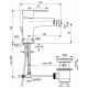 Смеситель для биде Ideal Standard Cerafine Model O BC705XG Черный шелк