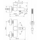 Смеситель для ванны Ideal Standard Ceraline BC270XG Черный шелк