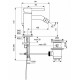 Смеситель для биде Ideal Standard Ceraline BC197XG Черный шелк