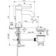 Смеситель для раковины Ideal Standard Kolva BC666AA Хром