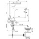 Смеситель для раковины Ideal Standard Sesia BC201AA Хром