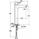 Смеситель для раковины Ideal Standard Tesi A6575AA Хром