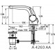 Смеситель для раковины Ideal Standard Melange A4260AA Хром