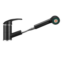 Смеситель для кухни Ulgran Classic U-002-344 Ультра-черный