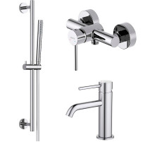 Комплект смесителей Aquatek Европа AQ1331CR Хром