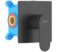 Смеситель для душа Aquatek Оберон AQ1266MB Черный матовый