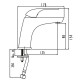 Смеситель для раковины Laparet Lisera Pro N2017102LPT Хром