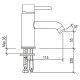 Смеситель для раковины Laparet Miniliada N2011702LPT Хром