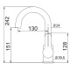 Смеситель для раковины Laparet Molera N4013202LPT Хром