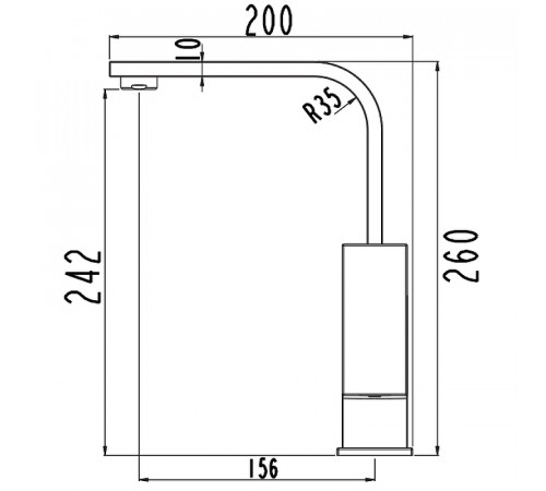 Смеситель для раковины Laparet Geo N4014402LPT Хром