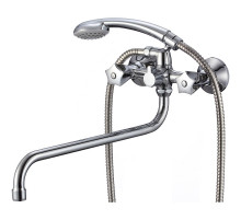 Смеситель для ванны WesnaArt Kamila KAM16-322-23241 универсальный Хром