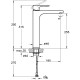 Смеситель для раковины Vitra Root Round A42707EXP Хром