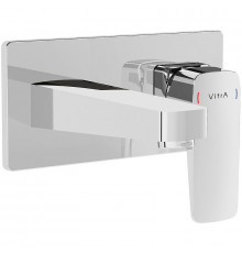 Смеситель для раковины Vitra Root Square A42738EXP Хром