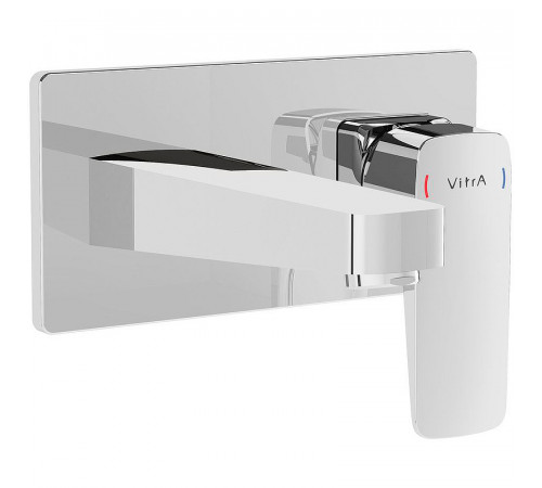 Смеситель для раковины Vitra Root Square A42738EXP Хром