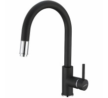 Смеситель для кухни Alveus Delos-P G91 Carbon 1129022 Угольный