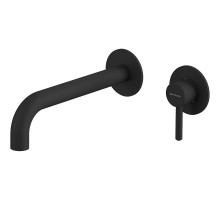 Смеситель для раковины Whitecross Y black Y1215BL Черный матовый