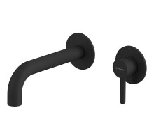 Смеситель для раковины Whitecross Y black Y1216BL Черный матовый