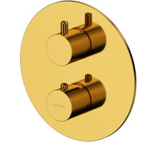 Смеситель для душа Whitecross Y gold Y1236GL с термостатом Золото