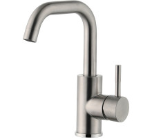 Смеситель для кухни ZorG Steel Hammer SH 8714 INOX Нержавеющая сталь
