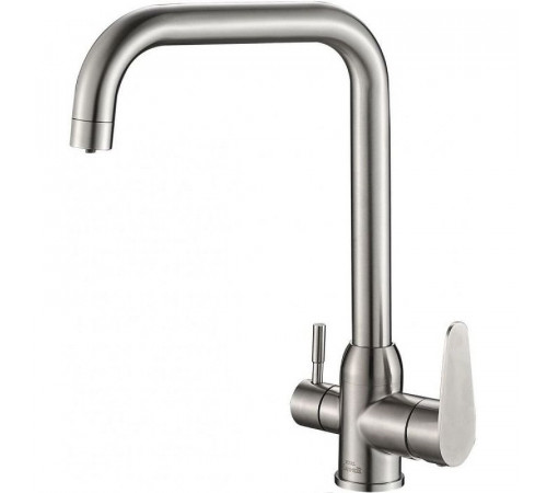 Смеситель для кухни ZorG Steel Hammer SH725INOX Сталь